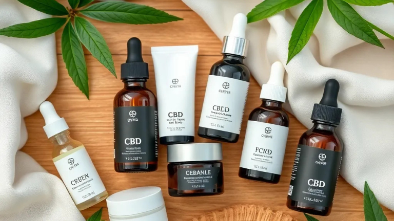 CBD skincare products